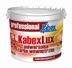Dyspersyjna farba nawierzchniowa do wnętrz Kabex Lux 4,5L
