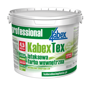 Lateksowa farba nawierzchniowa Kabex TEX 4,5L