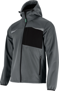 Kurtka sofshell męska Rock szary 4XL Stalco S-51742 