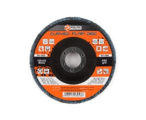 Tarcza listkowa 125 X 22mm cyrkonowa K80 POLAX 54-092