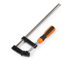 Ścisk stolarski typu F uchwyty dwukomponentowe 300x80mm POLAX 22-010