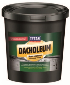 Masa asfaltowa do renowacji dachów Tytan Dacholeum 18kg
