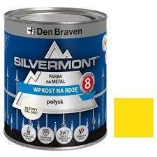 Emalia na rdzę Silvermont  0.7 l żółty 1021 0.7L