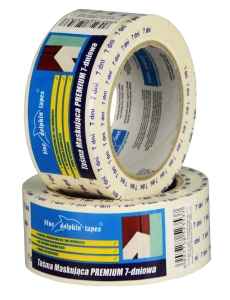 Taśma papierowa Blue Dolphin 7dni 38mm