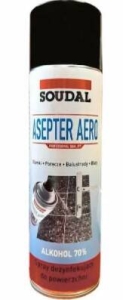 Spray dezynfekujący Soudal Asepter Aero 500ml