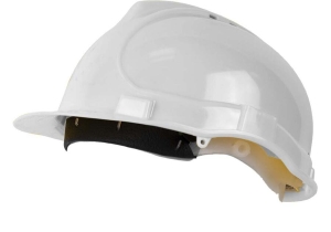 Hełm Kask Przemysłowy "Helius" Biały S-42065