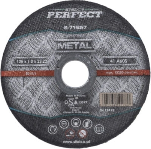 Tarcza do cięcia metalu - płaska 115x1,6 S-71653