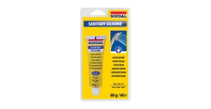 Soudal Silikon sanitarny biały 60g