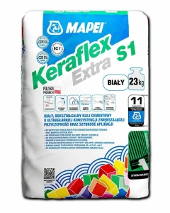 Klej Mapei Keraflex EXTRA S1 Biały 23 kg