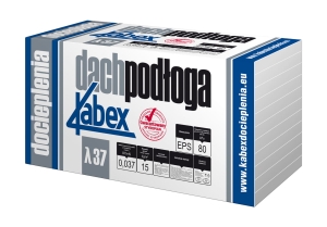 Kabex Styropian Dach Podłoga EPS 80 Λ 37 gr 6cm